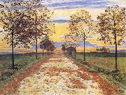 Ferdinand Hodler Autumn Evening china oil painting reproduction